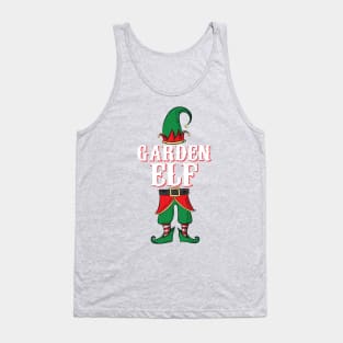 Garden Elf - Christmas Gift for Gardeners graphic Tank Top